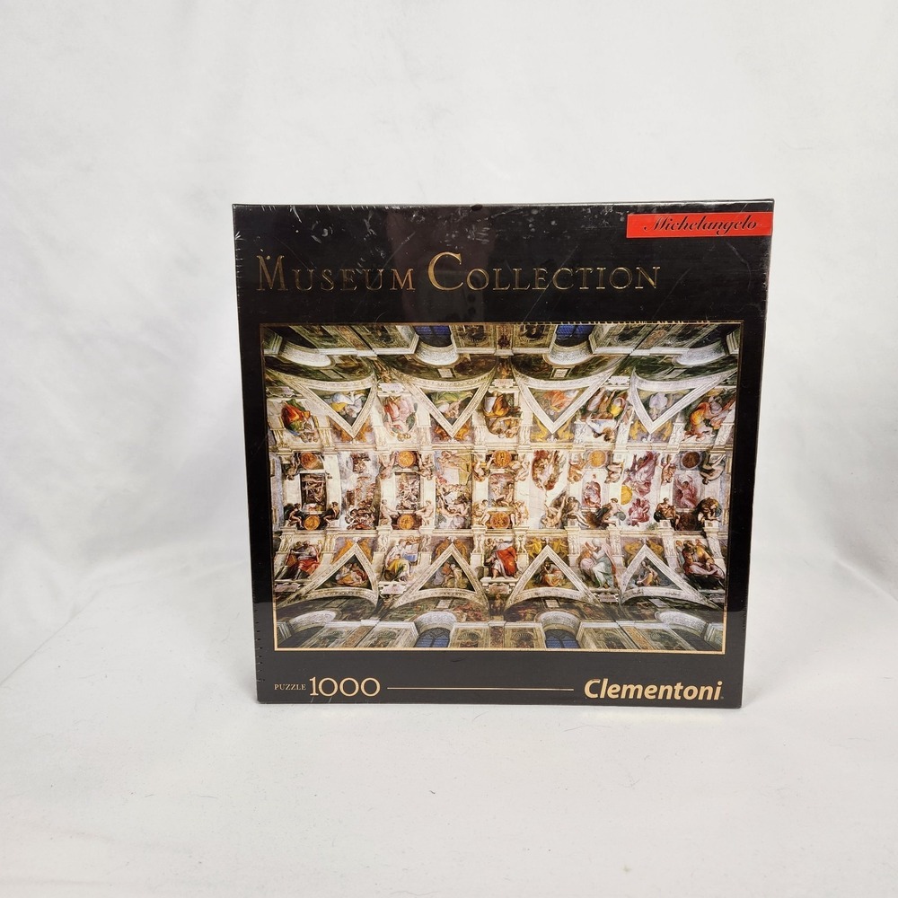 New Sealed Clementoni "Sistine Chapel Ceiling" Michelangelo 1000 pc puzzle